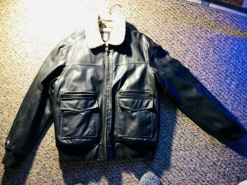 leather jacket levis